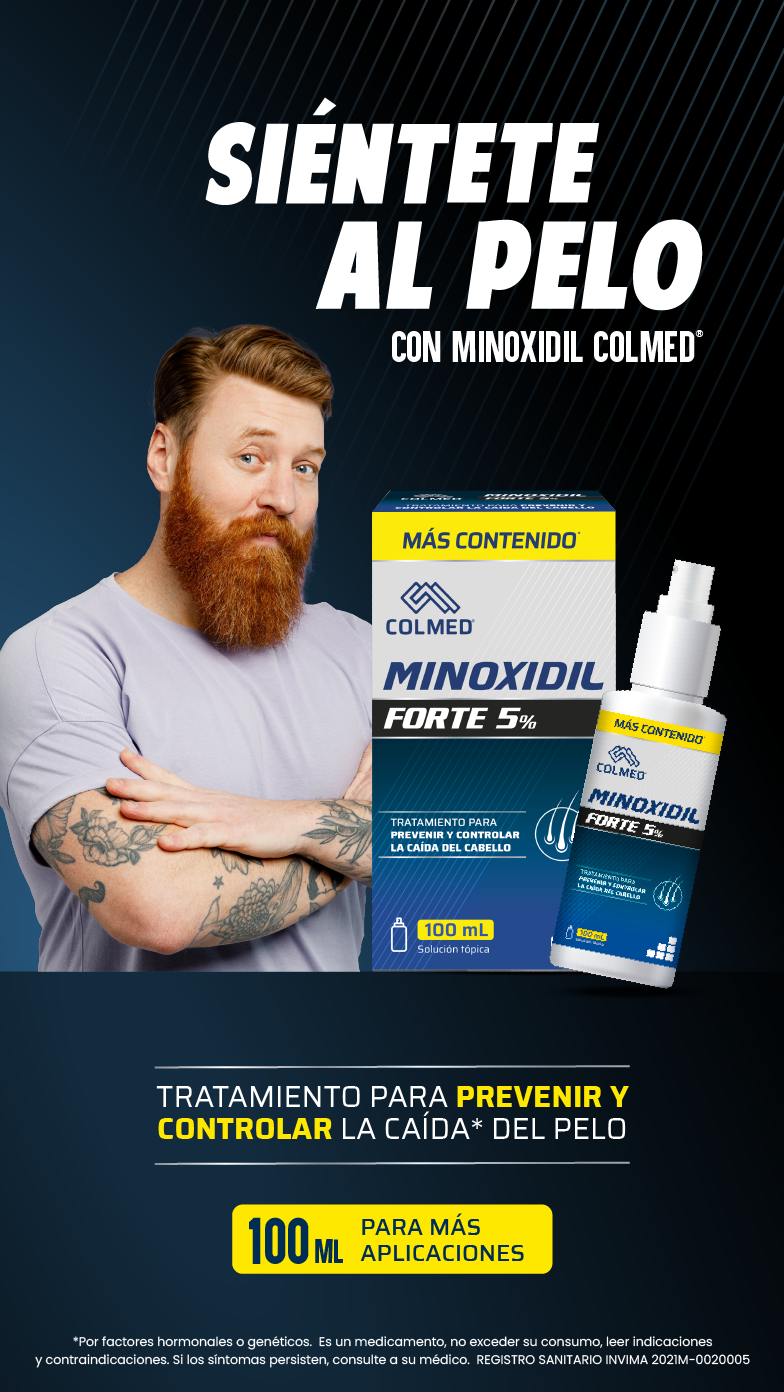 Minoxidil forte colmed 5%