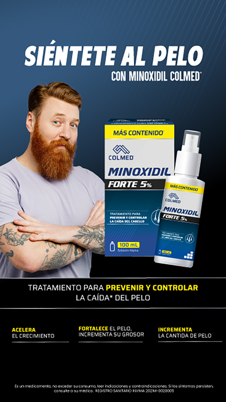 Minoxidil forte colmed 5%