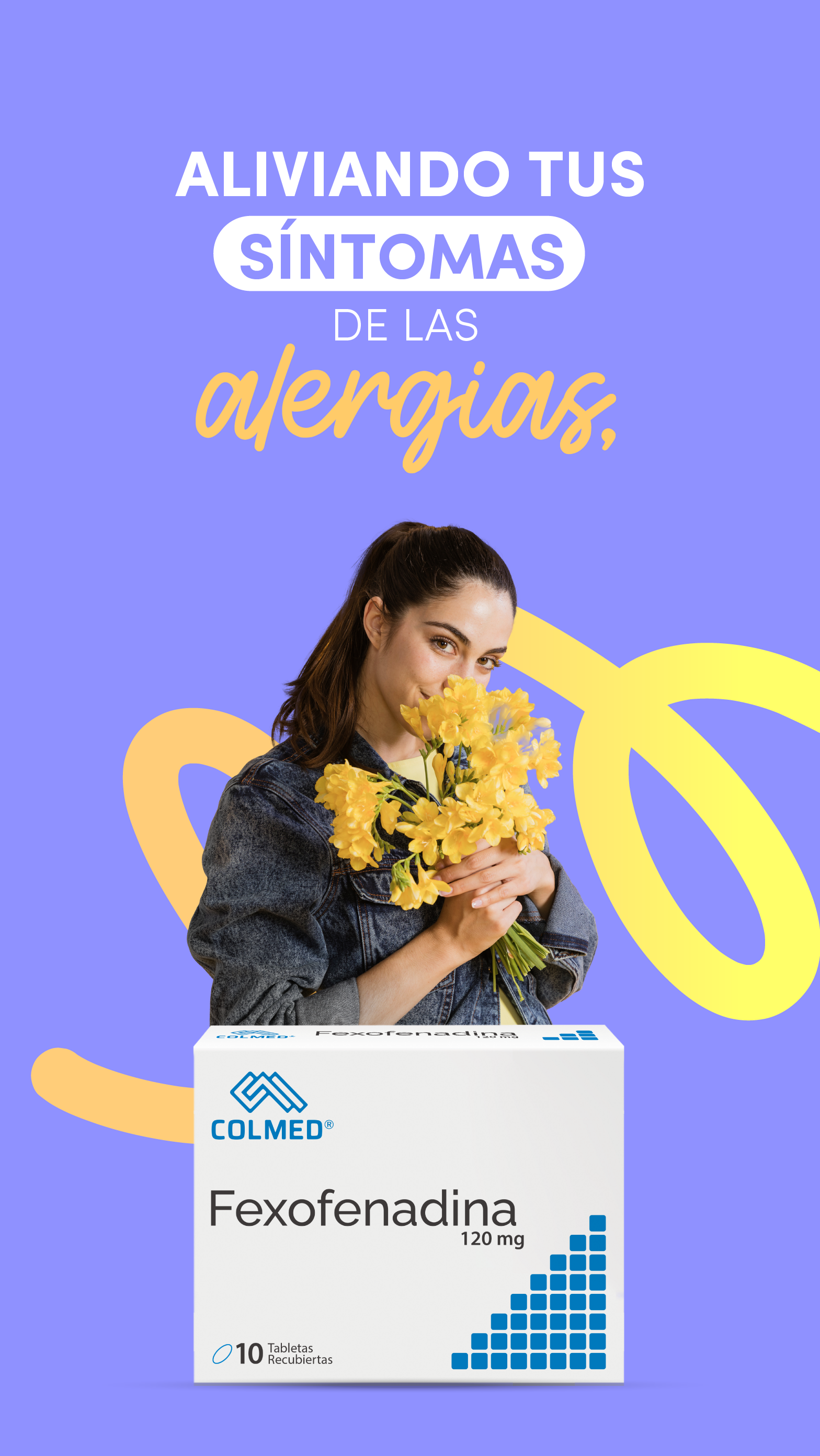 Alivia los sintomas de la alergia